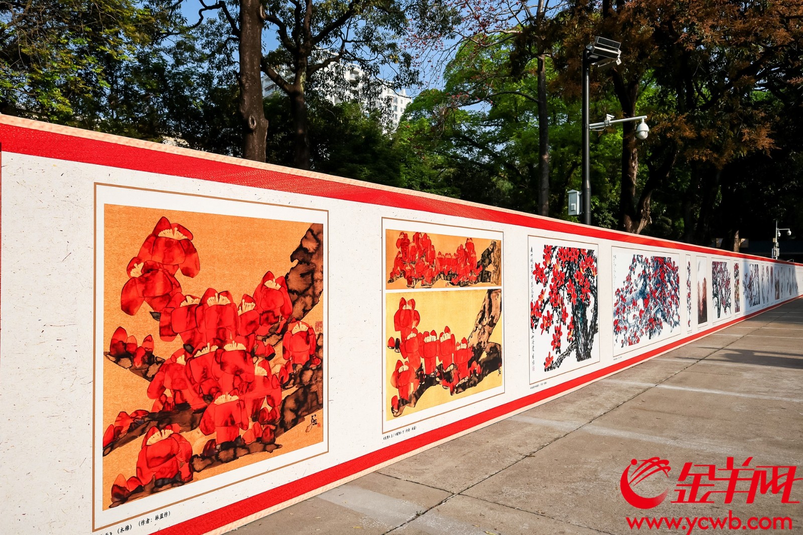 西广场主题展汇集名家佳作,以不同艺术语言共绘红棉风骨 西广场主题展汇集名家佳作,以不同艺术语言共绘红棉风骨