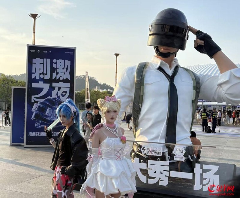 2026和平精英刺激之夜现场。羊城晚报记者 王丹阳 摄 2026和平精英刺激之夜现场。羊城晚报记者 王丹阳 摄