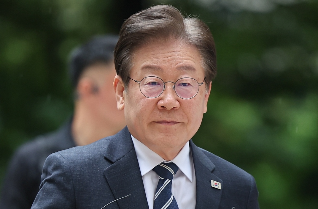 韩国最大在野党党首李在明。图/央视新闻 韩国最大在野党党首李在明。图/央视新闻