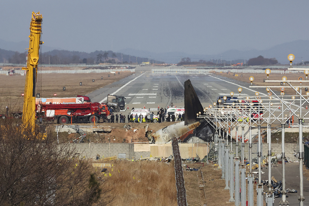 △2025年1月1日，韩国务安国际机场。