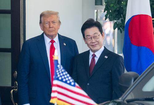  李在明访美（图/新华社）