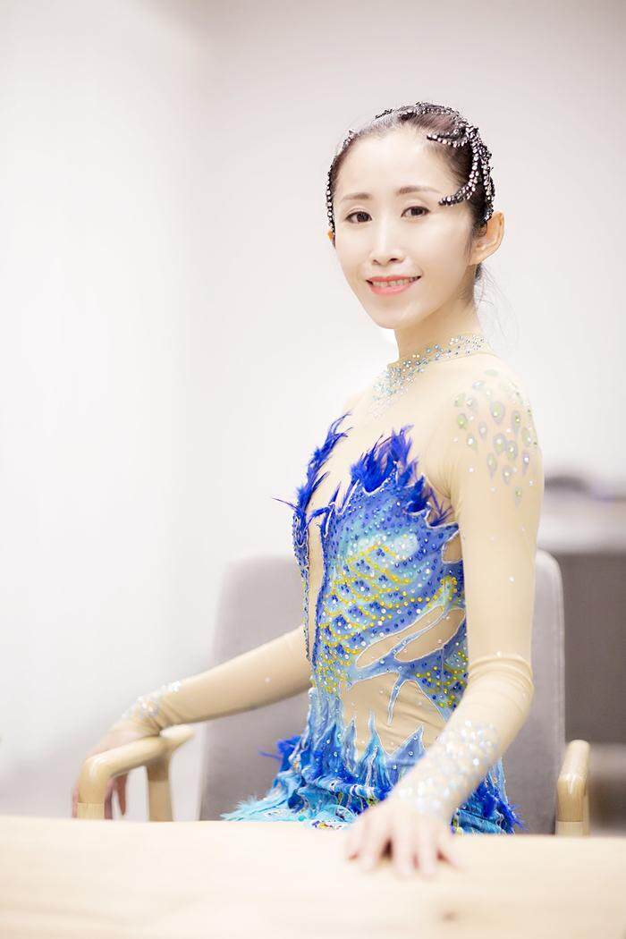  吴正丹曾是一名艺术体操运动员