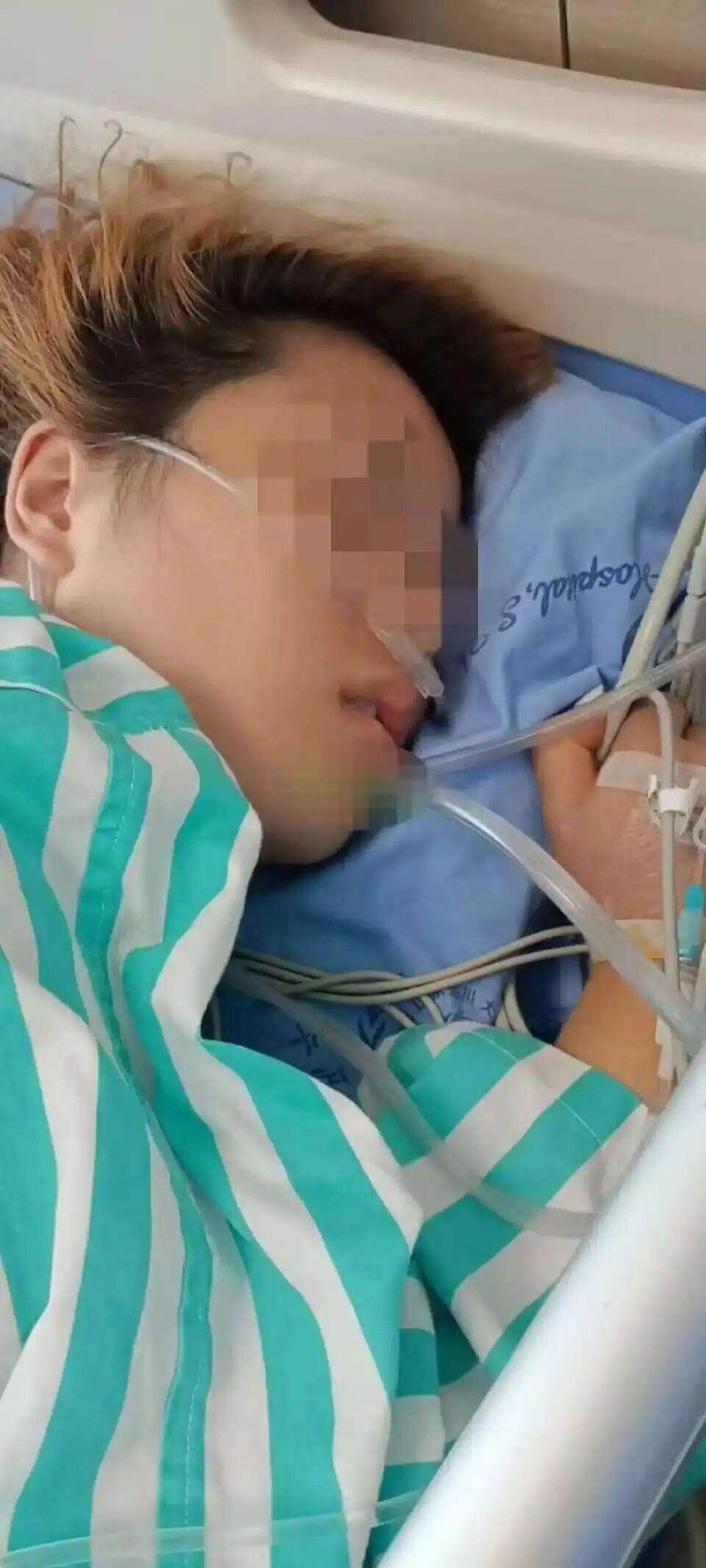  昏迷的女孩