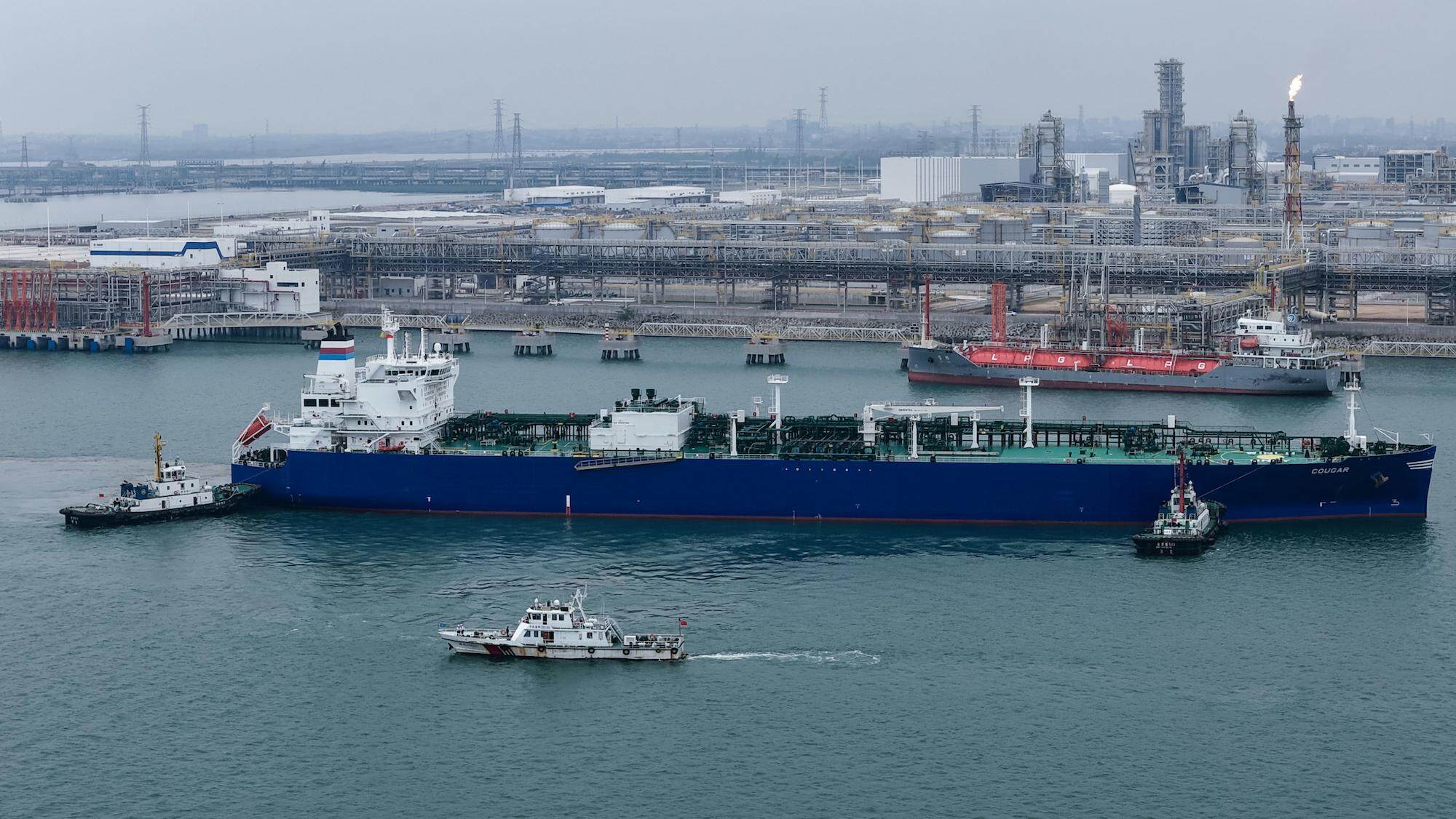 “美洲豹”轮。通讯员林耀涛供图