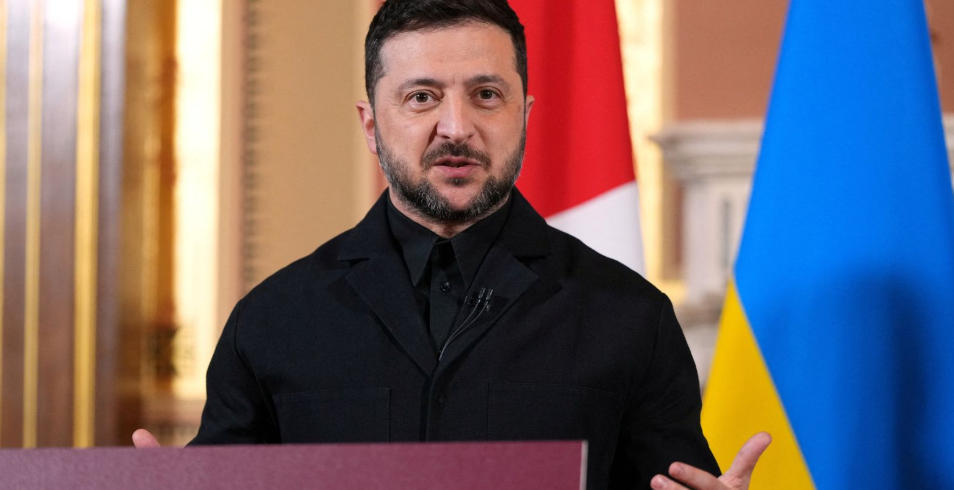 △乌克兰总统泽连斯基（资料图）