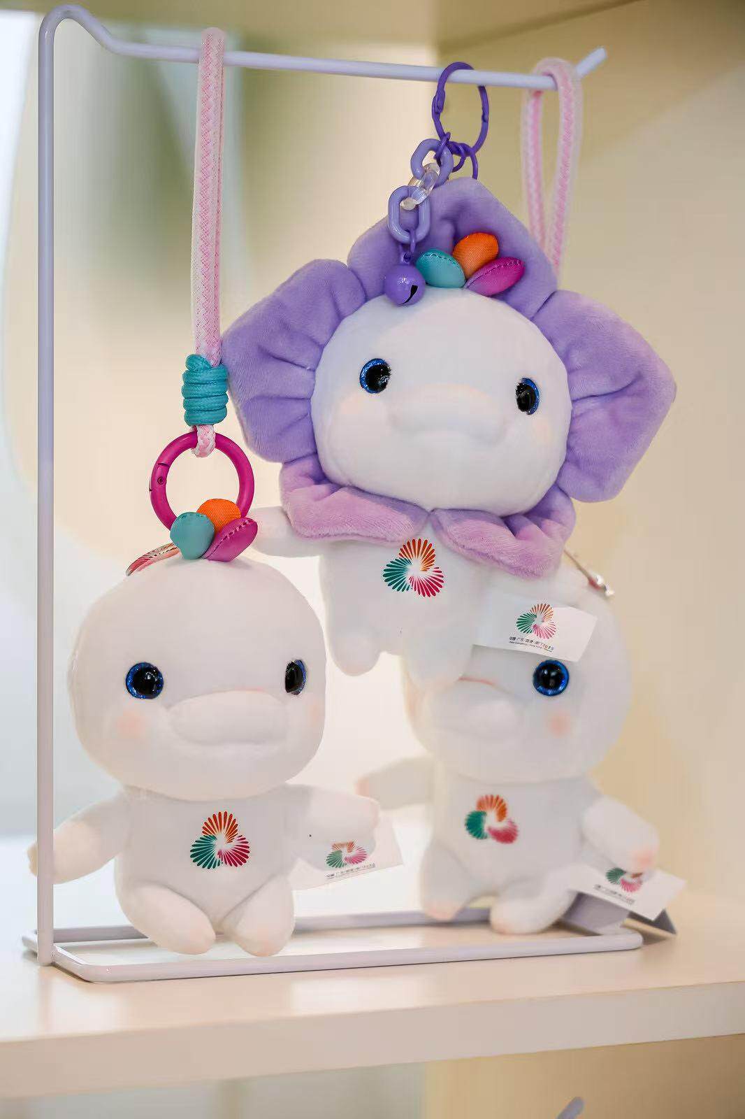 东莞康达玩具礼品有限公司展厅的吉祥物周边产品 东莞康达玩具礼品有限公司展厅的吉祥物周边产品