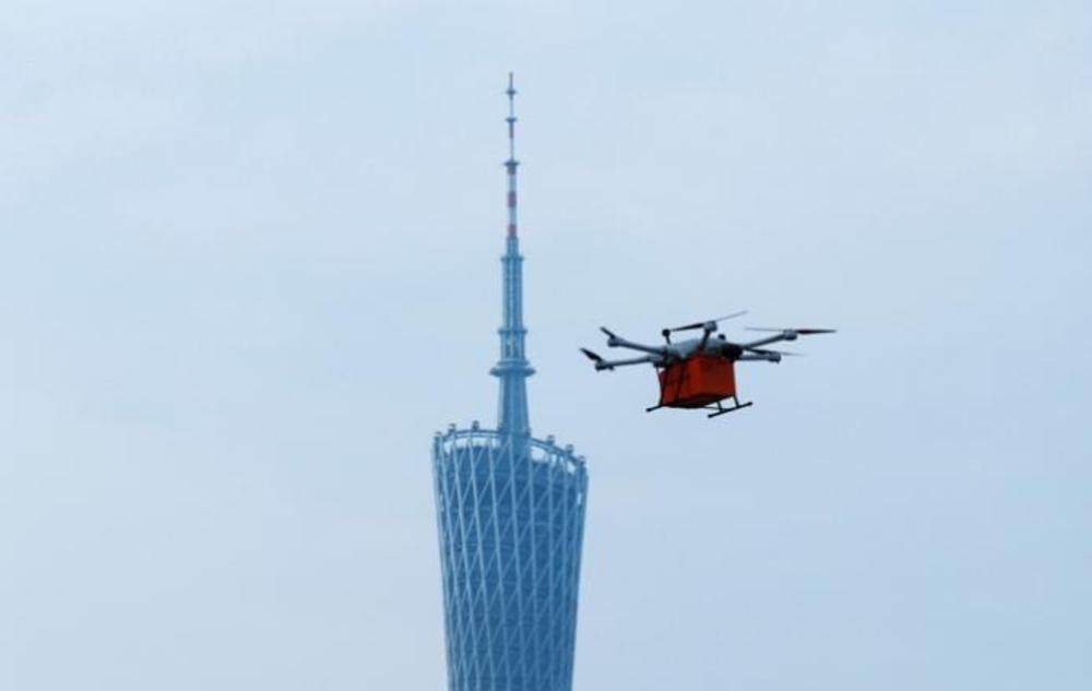 闪购闪享，广州海珠市民尝鲜淘宝闪购“外卖飞着来”新体验