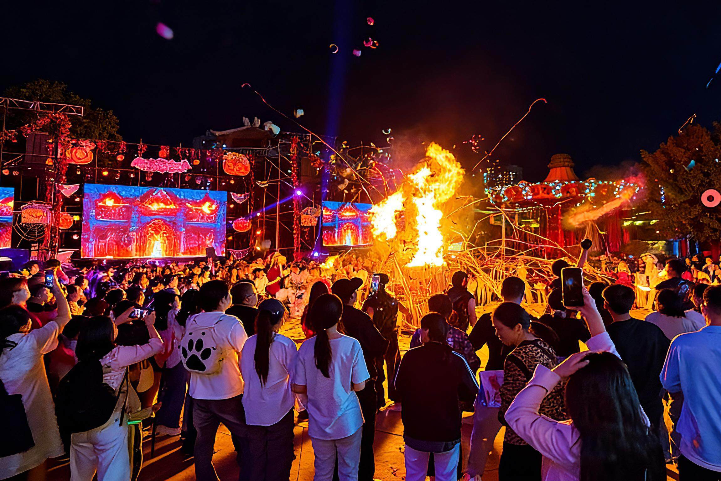 广州各式跨年活动扎堆