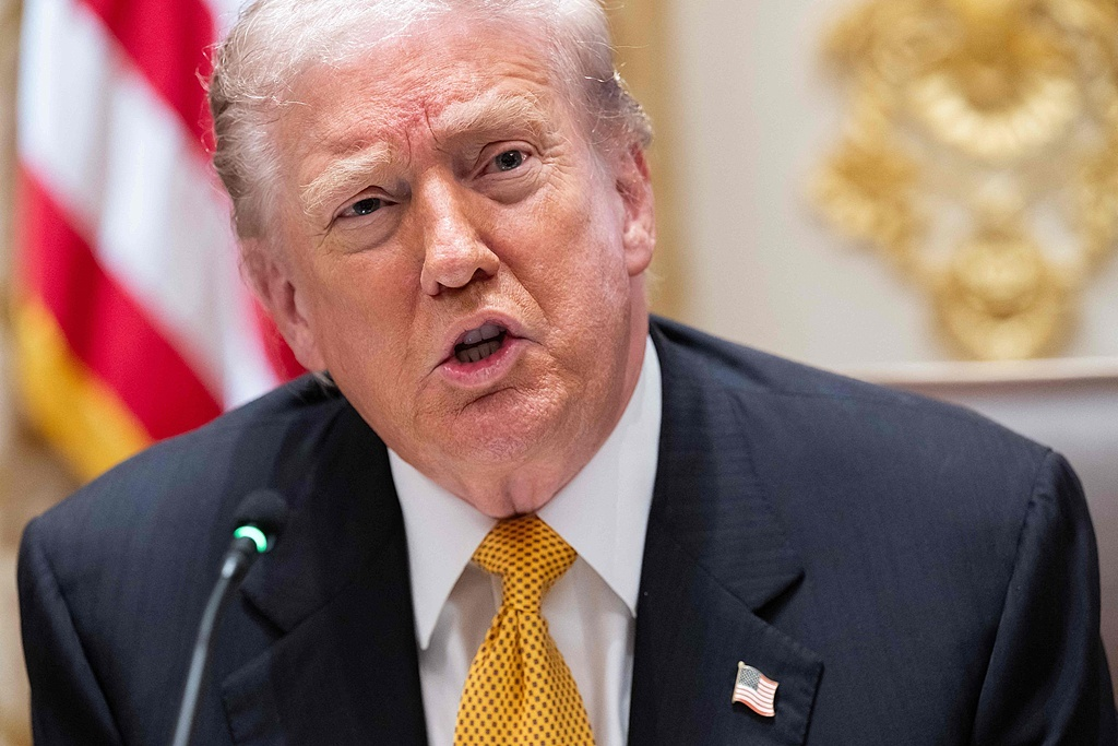 △美国总统特朗普（资料图）