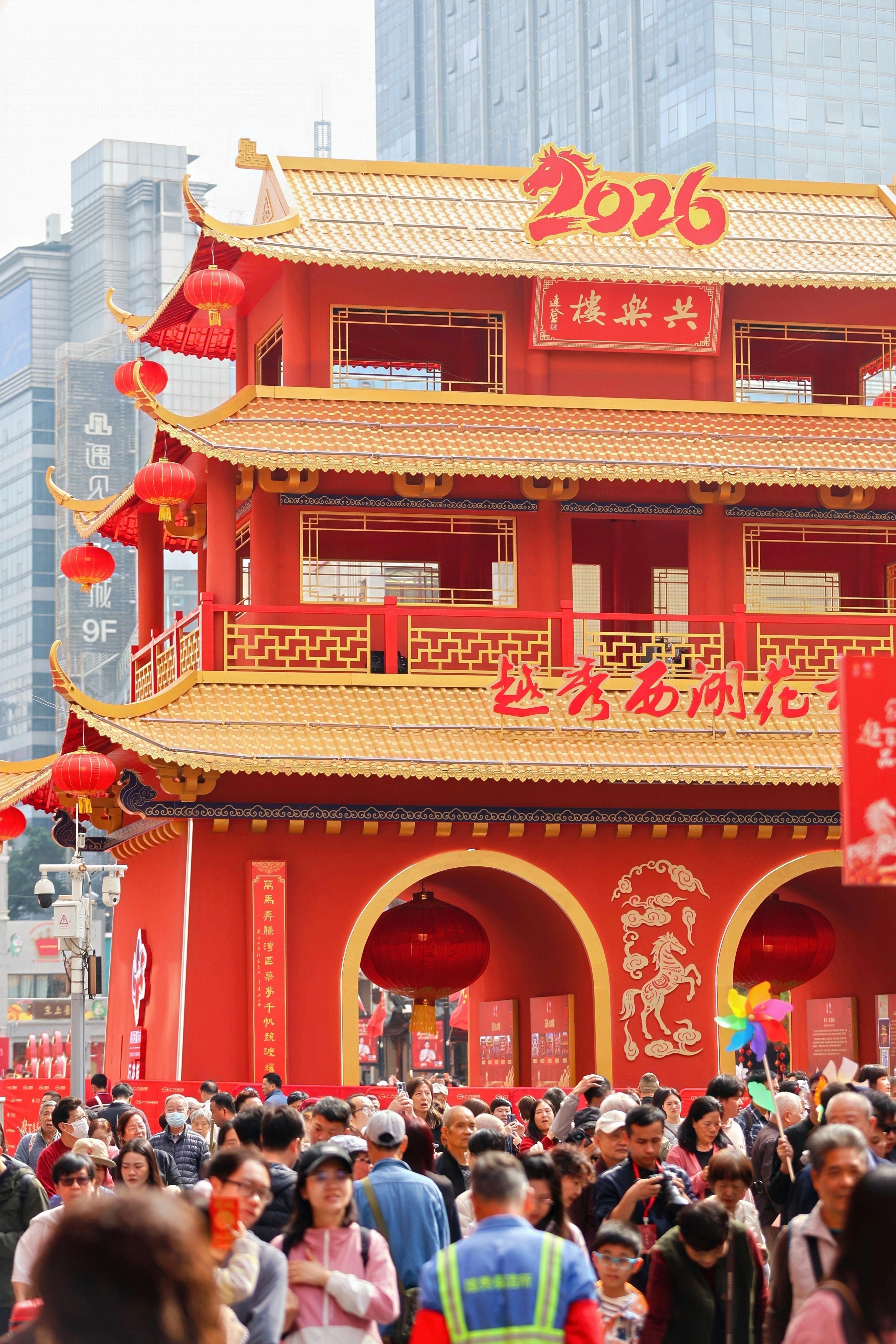  越秀西湖花市 李志强摄