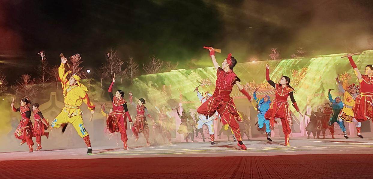  英歌情演出 受访者供图