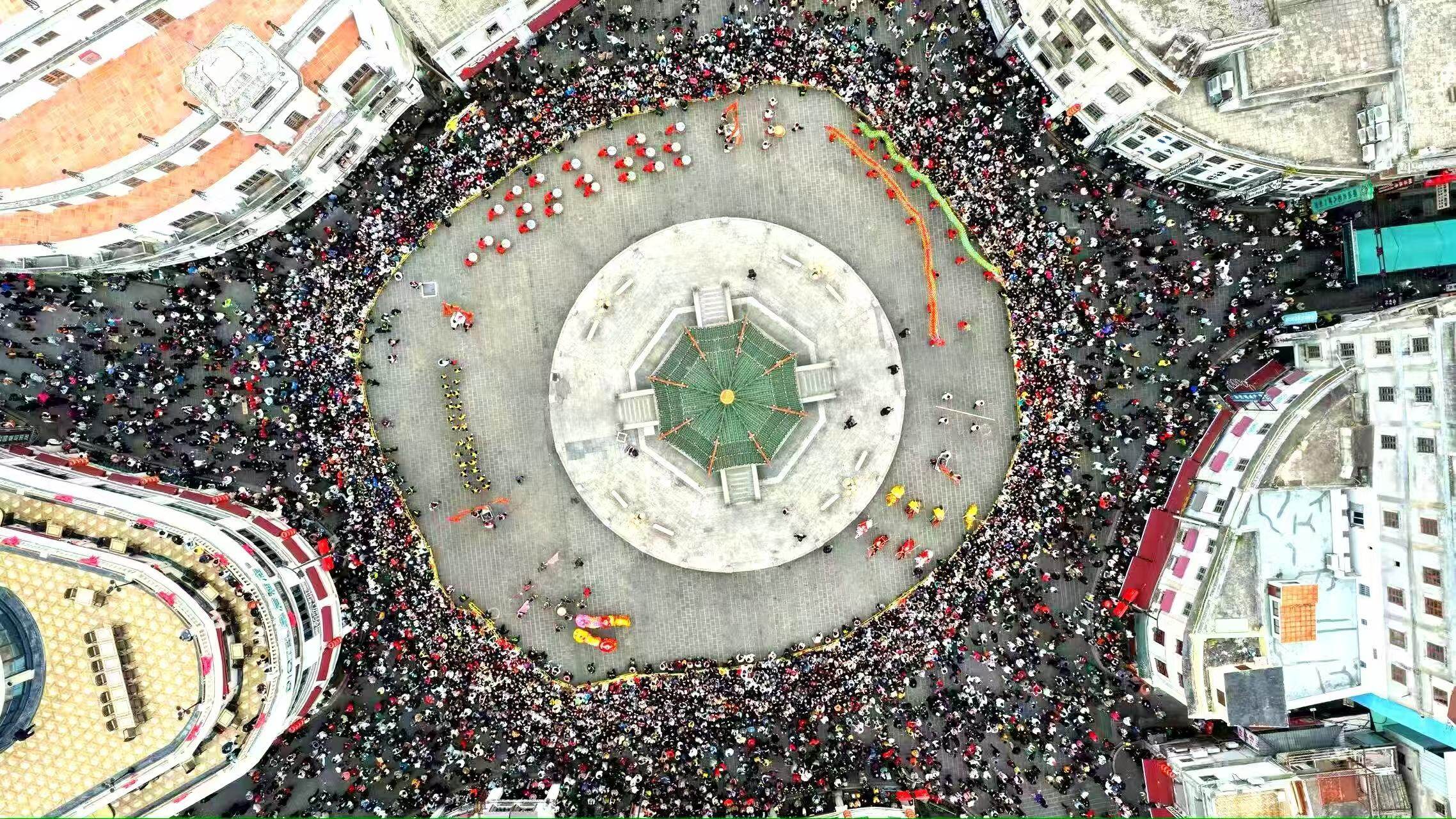 春节期间汕头小公园人气高涨（汕文旅供图）