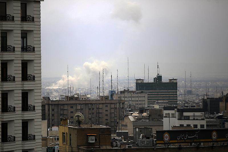 △当地时间3月13日,伊朗首都德黑兰 △当地时间3月13日,伊朗首都德黑兰