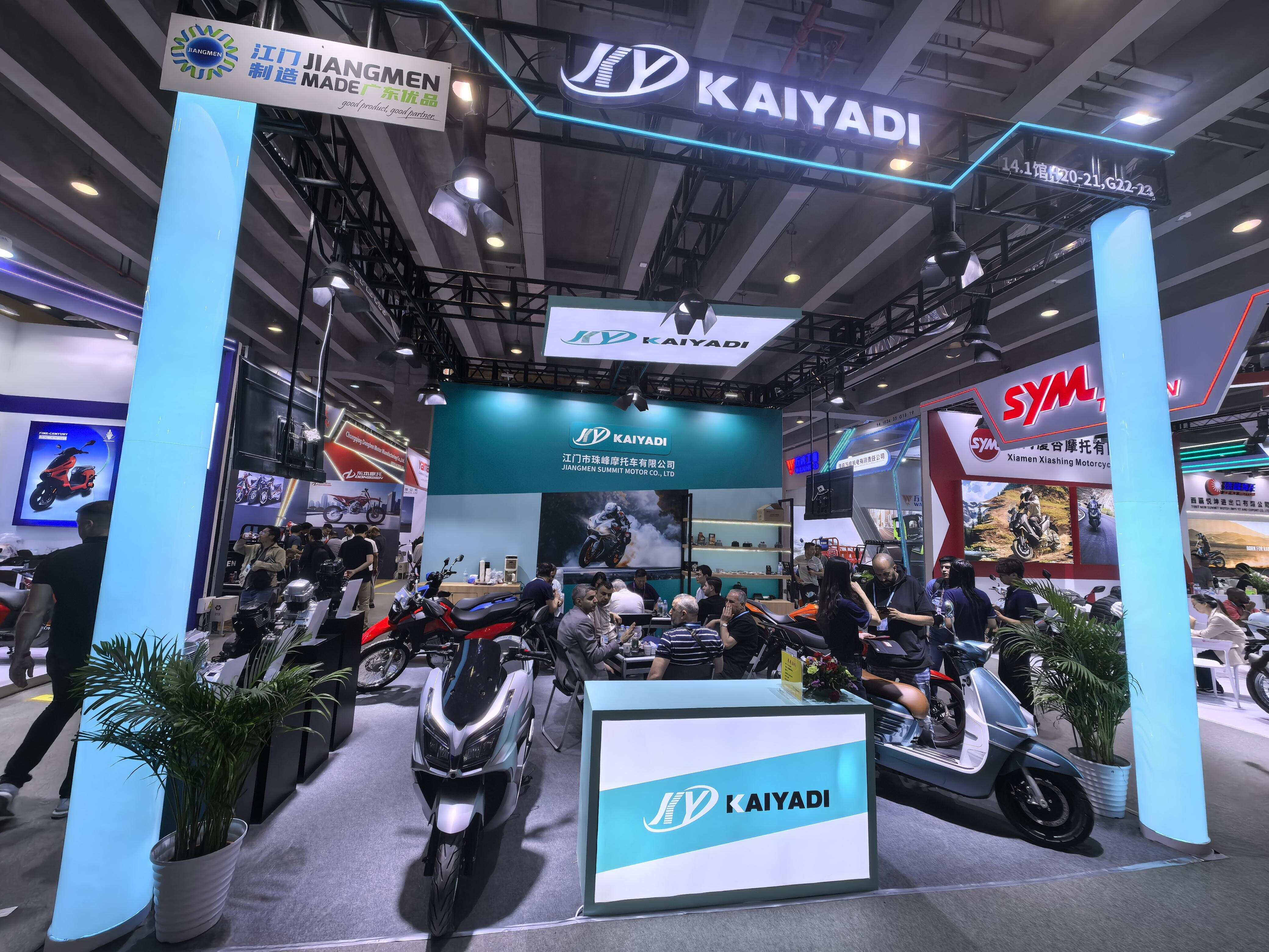  江门摩托产业以“制造”之名创出品牌 崔玮摄