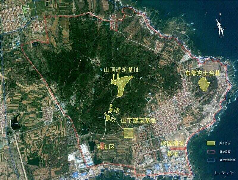  遗址范围及主要遗存分布地点