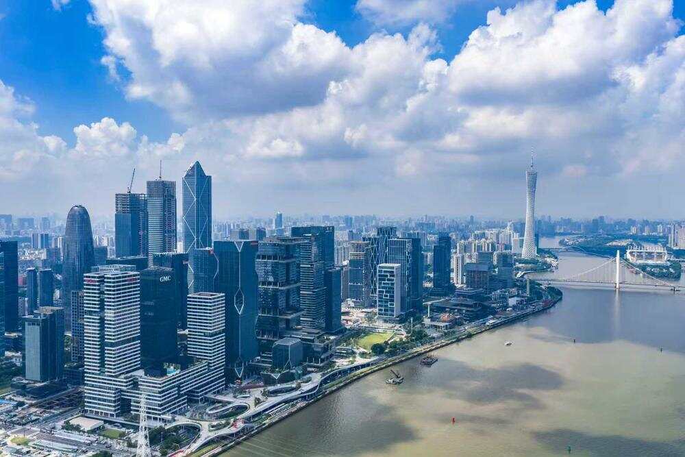 琶洲人工智能与数字经济试验区。通讯员 谢惠强 摄 琶洲人工智能与数字经济试验区。通讯员 谢惠强 摄