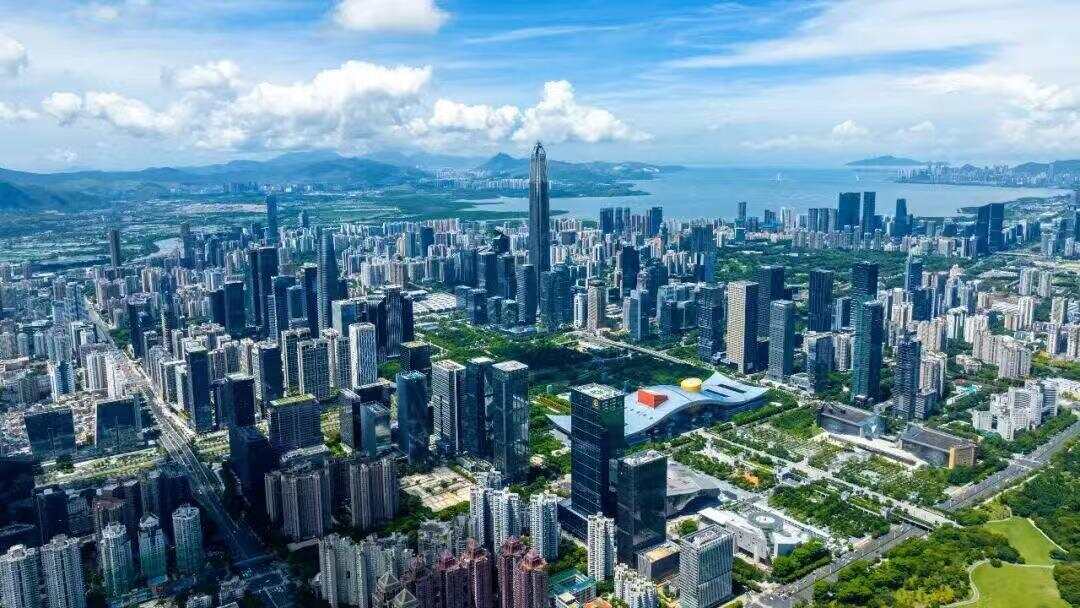 深圳城市俯瞰图