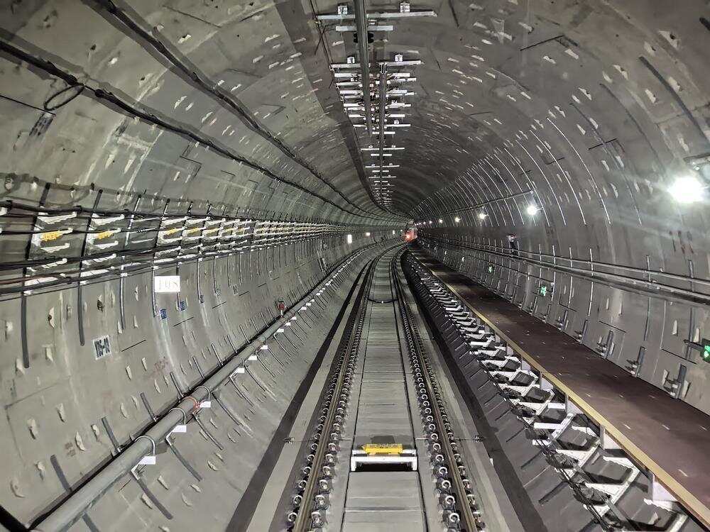 十二号线中段轨行区